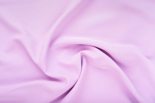 Light Purple fabric cloth texture for background and design art work, beautiful crumpled pattern of silk or linen.