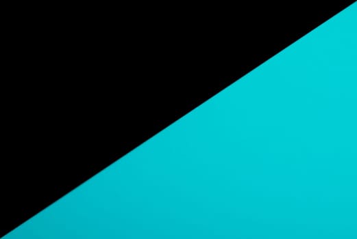 Different Black and turquoise paper background with empty space for text