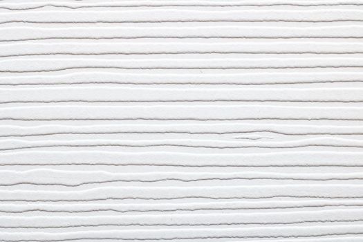 White wavy striped background horizontally close up, abstract photo