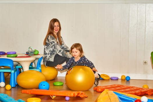 a room in a house that is set aside for children to play in