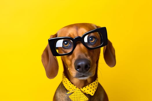 dog pet funny mathematic animal work accounting yellow education fun business shocked puppy finance profit office humor businessman background computer financial. Generative AI.