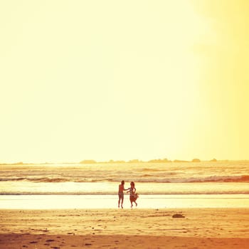 Love is the greatest adventure. an affectionate young couple on the beach