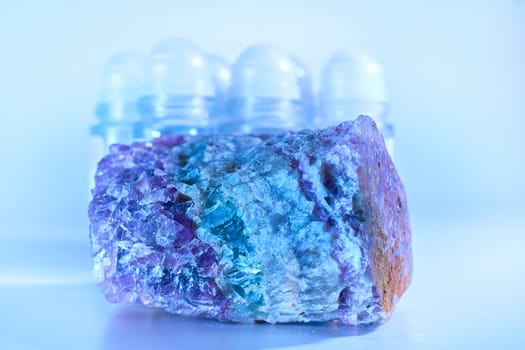 a substance which removes or conceals unpleasant smells, especially bodily odors.