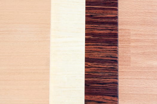 Wood background. Four Wooden boards stacked on top of each other