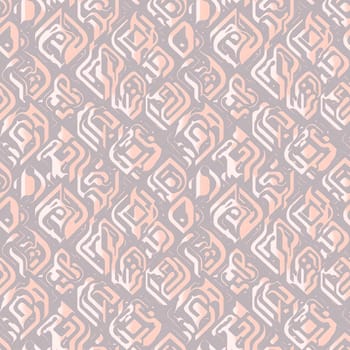 Structure of decorative intricate lines, rhombuses, circles. Modern Luxury Graphic Ornament Vintage Art Illustration