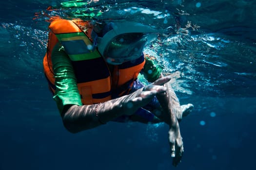 shooting underwater. bali