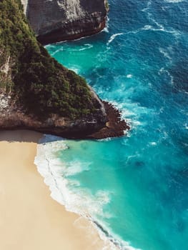 amazing ocean view from above. bali