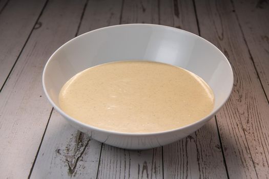 Recipe for custard, pastry base to accompany your desserts. High quality photo