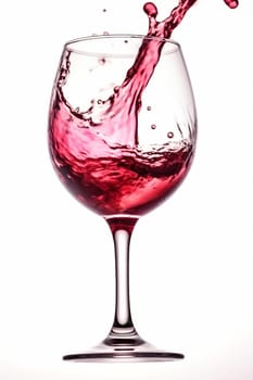 glass sauvignon party burgundy white gradient grape drink liqueur alcohol bottle wine eatery red closeup glass concept background celebrate liquid light wine. Generative AI.