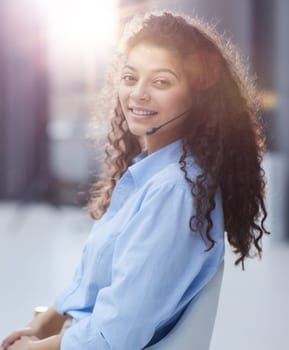 Phone operator support in the headset while in the office
