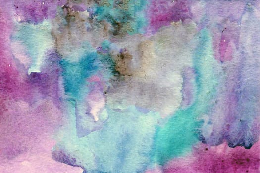 Pink blue watercolor paper background texture