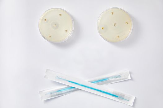 Concept of Pharmaceutical Research of Antibiotics, Curing Disease Fighting Epidemics
