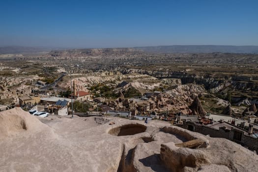Beautiful mountains and rocks views in Cappadocia, Turkey, Turkey. High quality photo