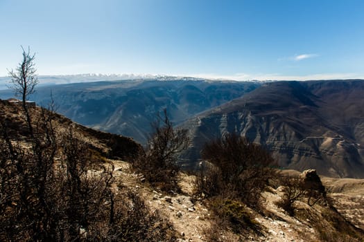 Sulak canyon. Chirkeyskaya HPP. Nature Of The Caucasus. Sights Of The CaucasusDagestan, Russia.