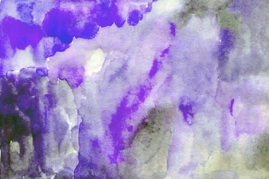 Purple -gray watercolor paper background texture