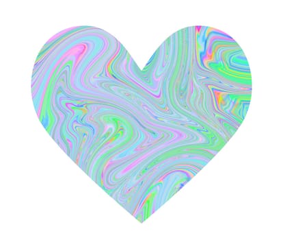 Purple marble heart. the silhouette of the heart is a symbol of love. Valentine's day . High quality illustration