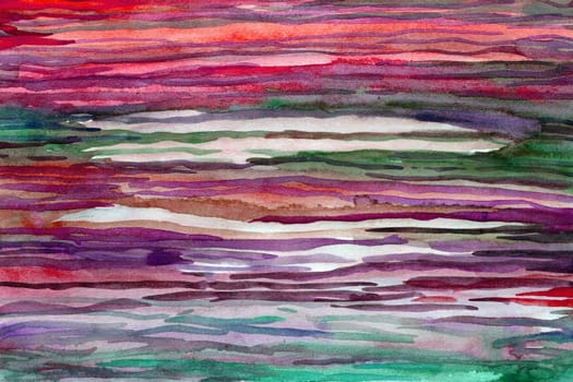Pink green -red watercolor paper background texture