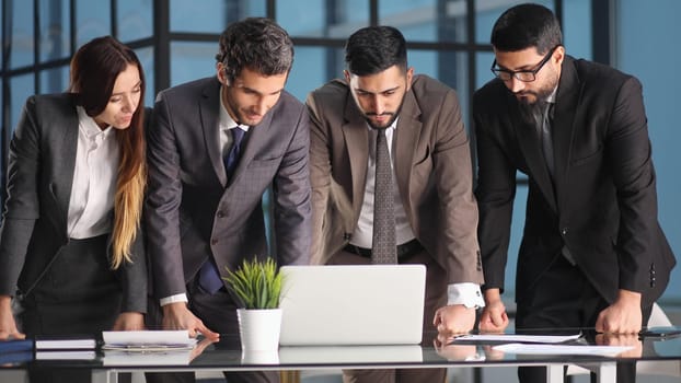 Business people having meeting in conference room