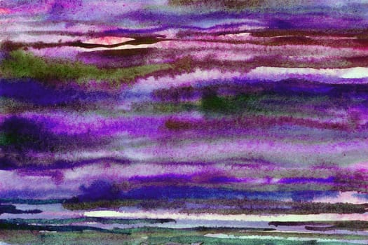 Purple-pink watercolor paper background texture