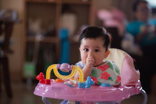 portrait of cute baby