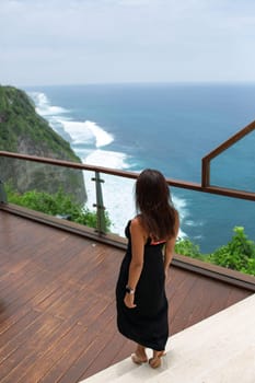 amazing ocean view from above. bali