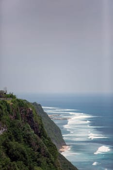 amazing ocean view from above. bali