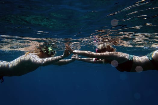 shooting underwater. bali