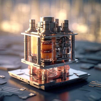 The micro nuclear reactor of the future. The concept of energy sources