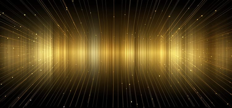 Abstract background with gold color, light elements. Luxury background