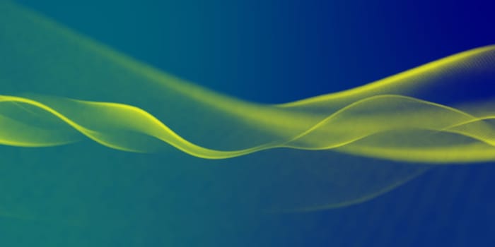 Yellow and blue abstract background