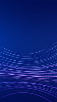 Abstract blue wave background. Data cloud concept. Illustration.