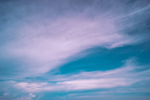 Beautiful white fluffys clouds sky background with blue sky background