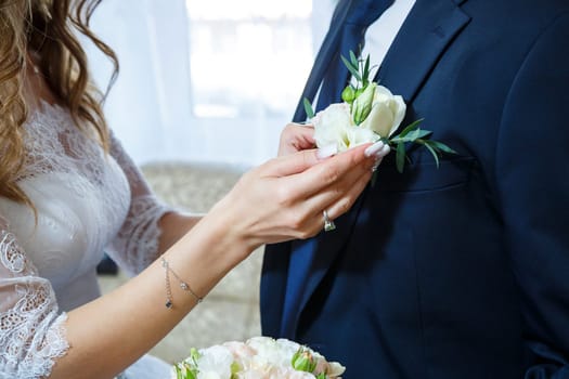groom's accessories on the wedding day