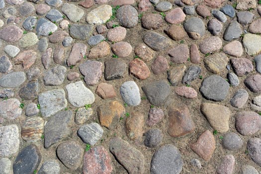 stonework with paving stones as a background. photo