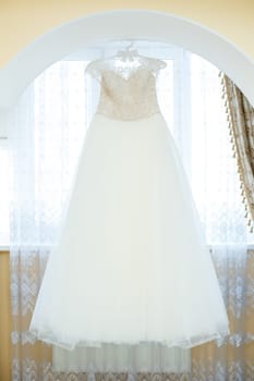 Beautiful dress for the bride