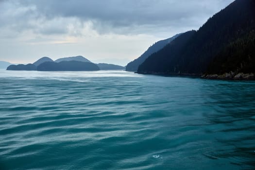 Glacial formations in Alaska