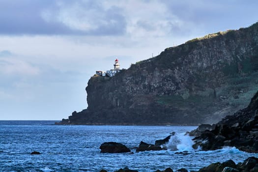 Lighthouse Ponta Do Arnel, St Michaels Island, Azores, Portugal