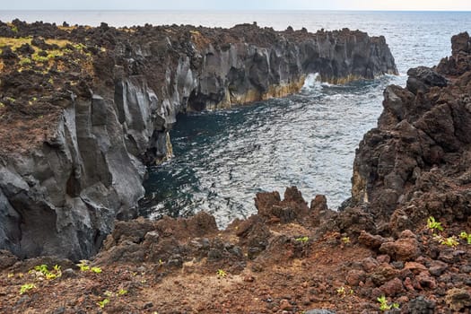 Beautiful coastal scenes of St Michaels Island, Azores, Portugal.