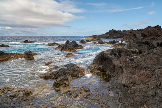 Beautiful coastal scenes of St Michaels Island, Azores, Portugal.