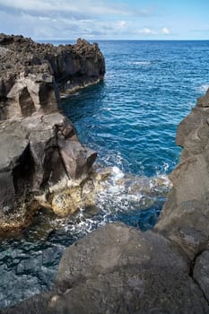 Beautiful coastal scenes of St Michaels Island, Azores, Portugal.