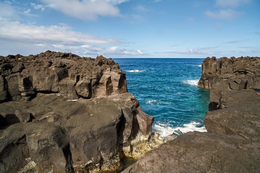 Beautiful coastal scenes of St Michaels Island, Azores, Portugal.