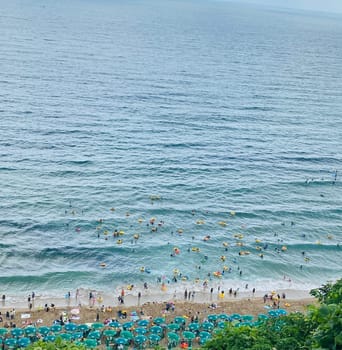 beach,coast,ecoregion,horizon,ocean,sand,sea,shore,sky,water,wave,yellow