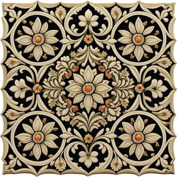 vintage design ornament pattern. generative ai