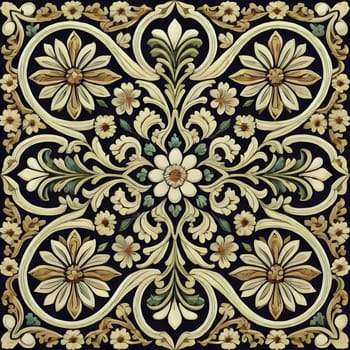 vintage design ornament pattern. generative ai