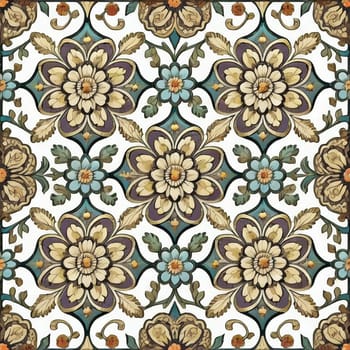 vintage design ornament pattern. generative ai