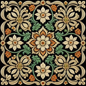 vintage design ornament pattern. generative ai