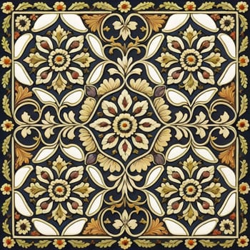 vintage design ornament pattern. generative ai