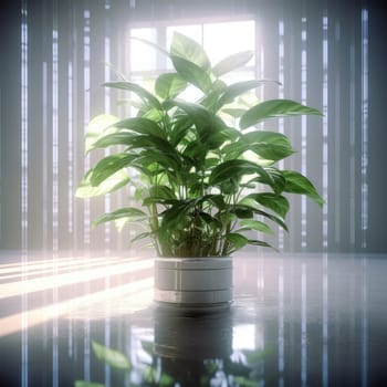 Plants in the laboratory of the future. Eco-Engineering Concept