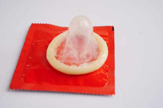 Condom  for prevent infection, safe sex  and birth control.