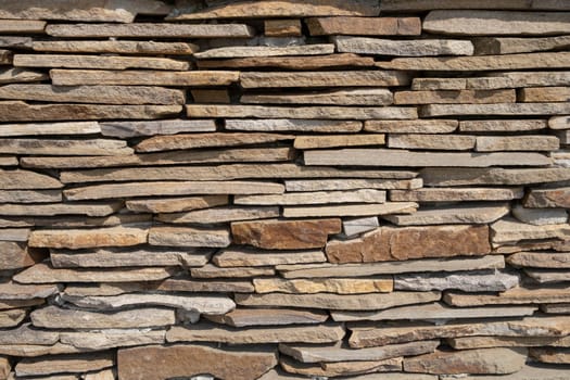 Drywall in Ghandruk, Nepal. Stone wall of a house. wall of bricks stonework pattern